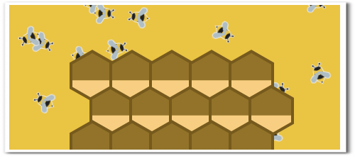蜂を育てる作業系ゲーム　Beez