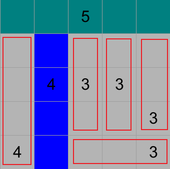 四角形でステージを埋めるパズルゲーム　Shikaku
