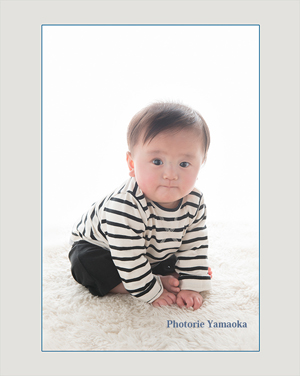 5ヶ月　ｂａby　赤ちゃん　新潟市　写真スタジオ