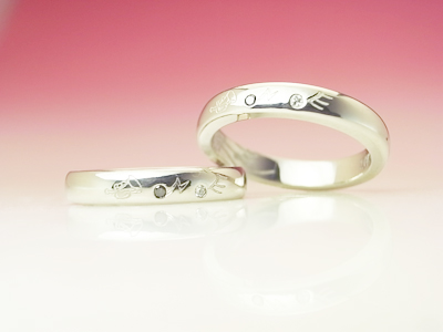 結婚指輪　オリジナル