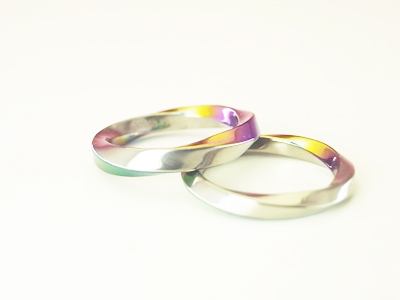 結婚指輪　カラー　半永久