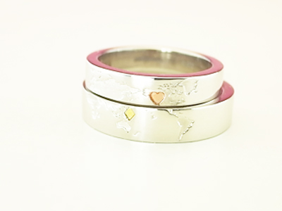結婚指輪　カラー