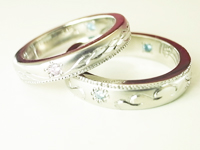 結婚指輪　オーダーメイド　デザイン画