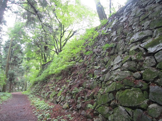 高取城二の丸石垣