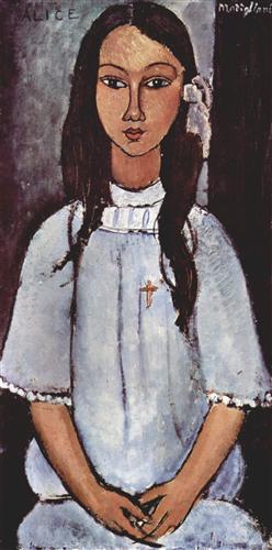 モディリアーニ「アリスの肖像」