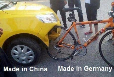 車より硬い自転車